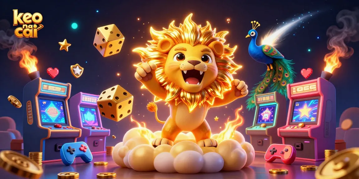 Bet on keo nha cai with a vibrant and immersive casino-themed scene featuring dynamic characters and glowing elements.
