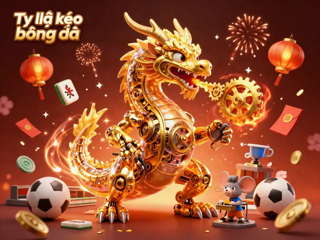 Engage with Tỷ lệ kèo bóng đá in a vibrant, dynamic scene filled with sports betting elements.