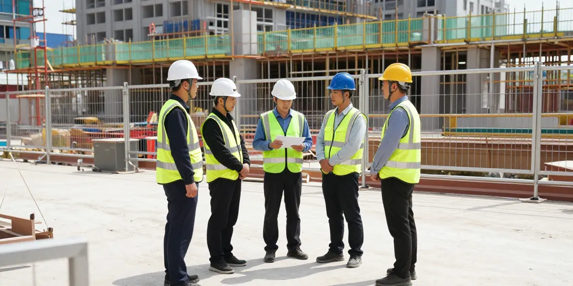 Construction Site Security experts on-site ensuring safety and protection for local service providers.