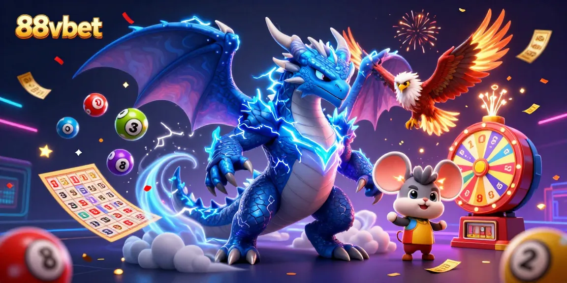 Win big with 88vbet as a thunder dragon, wind hawk, and thunder mouse transform your luck!