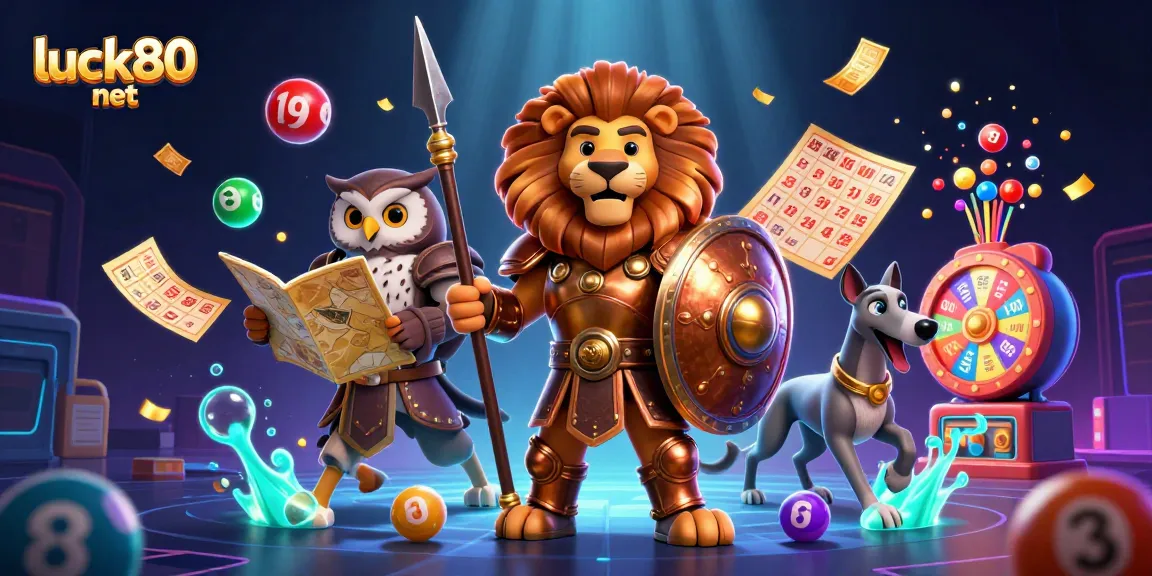 Engage in thrilling lottery excitement with luck80 net's vibrant atmosphere and dynamic game elements.