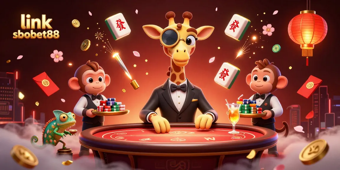 Experience thrilling bets with link sbobet88 in this vibrant casino scene.