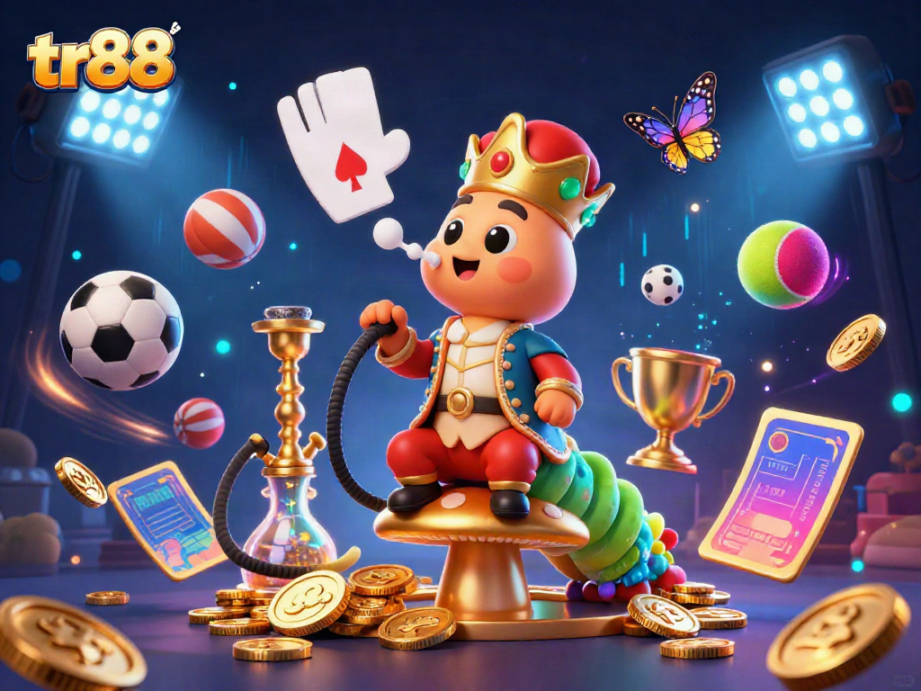 Experience thrilling gameplay with tr88's vibrant, enchanting atmosphere of online casino excitement.