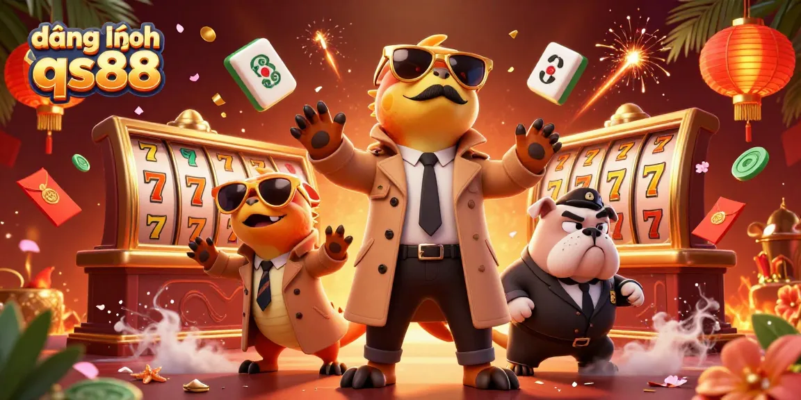 Experience the excitement as you đăng nhập qs88 at a vibrant casino filled with raptors in disguise.