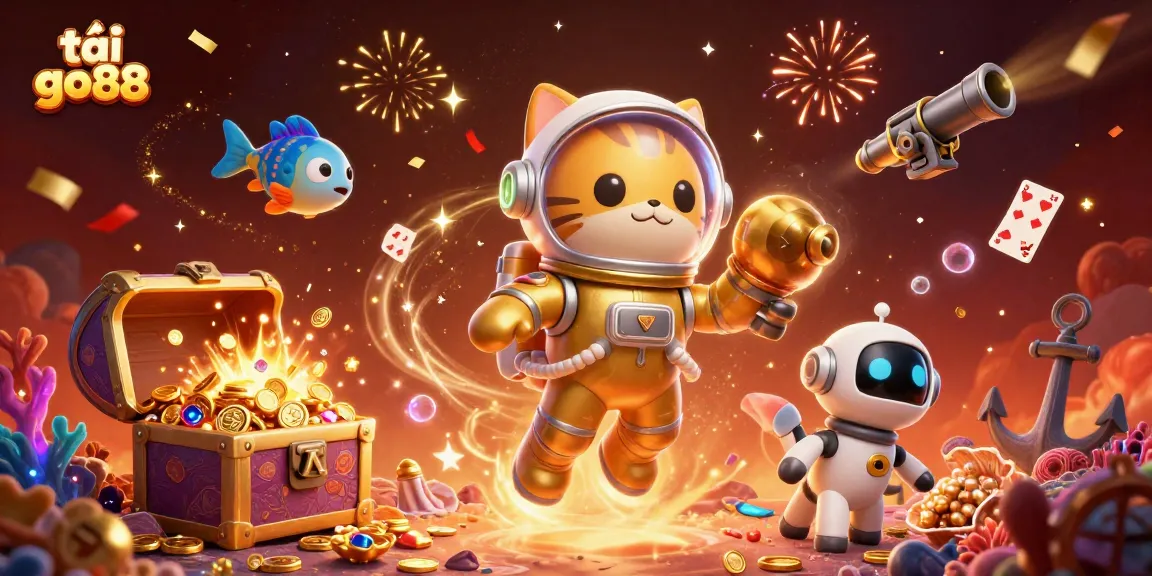 Experience the thrill of tải go88 with vibrant casino elements and exciting gameplay in a dynamic scene.
