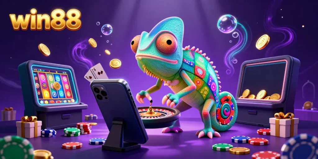 Experience thrilling wins at win88 with the chameleon casino owner and vibrant slot games.