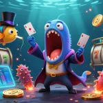 Engage in winning strategies at qs88 with an exciting 3D illustration of a magical underwater casino scene.